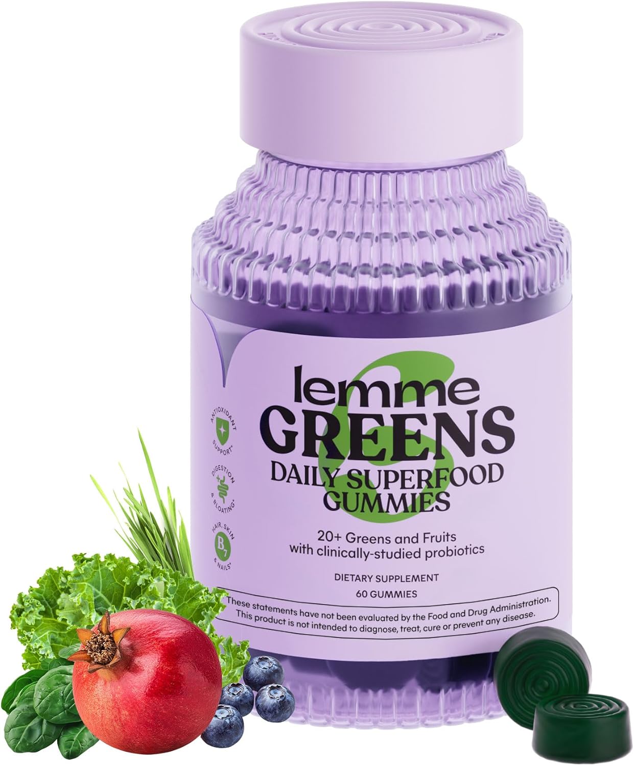 Lemme Greens Superfood Gummies