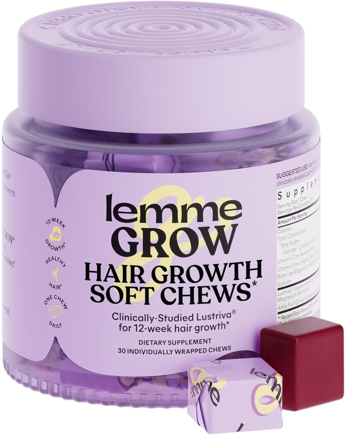 Lemme Grow Hair Growth Booster with Lustriva & Biotin