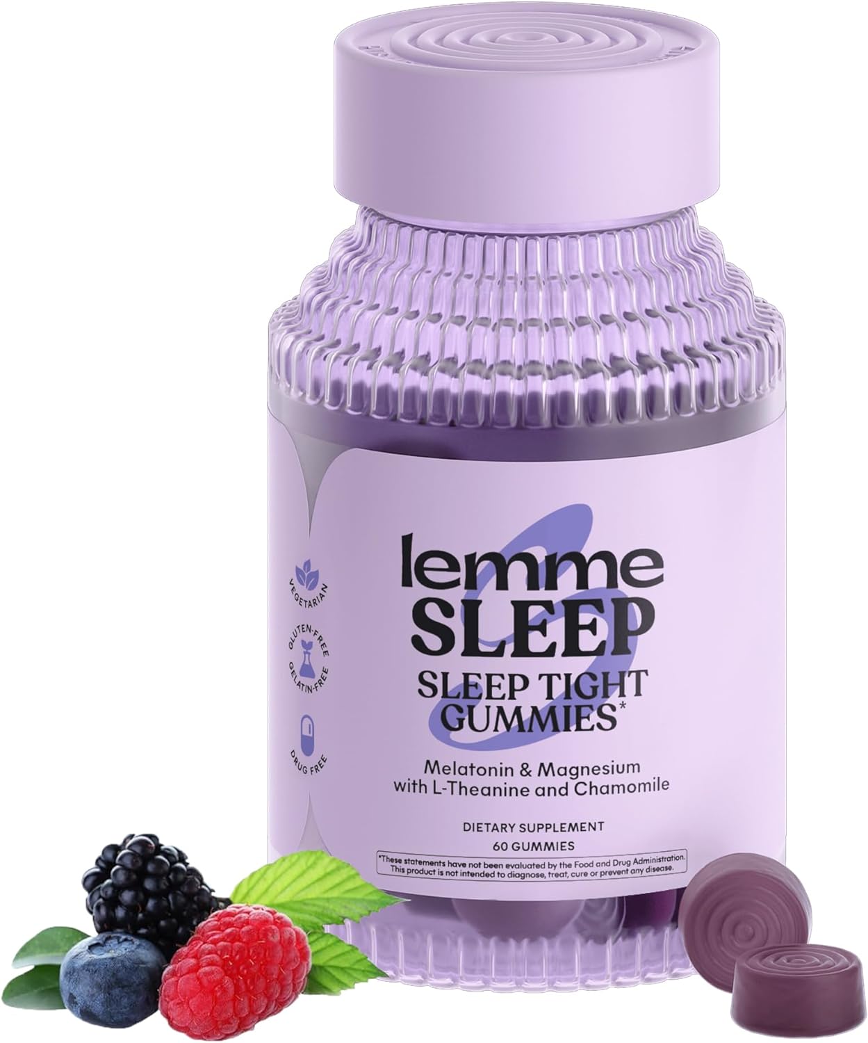 Lemme Sleep Gummies with Melatonin & Botanicals, 60 Count